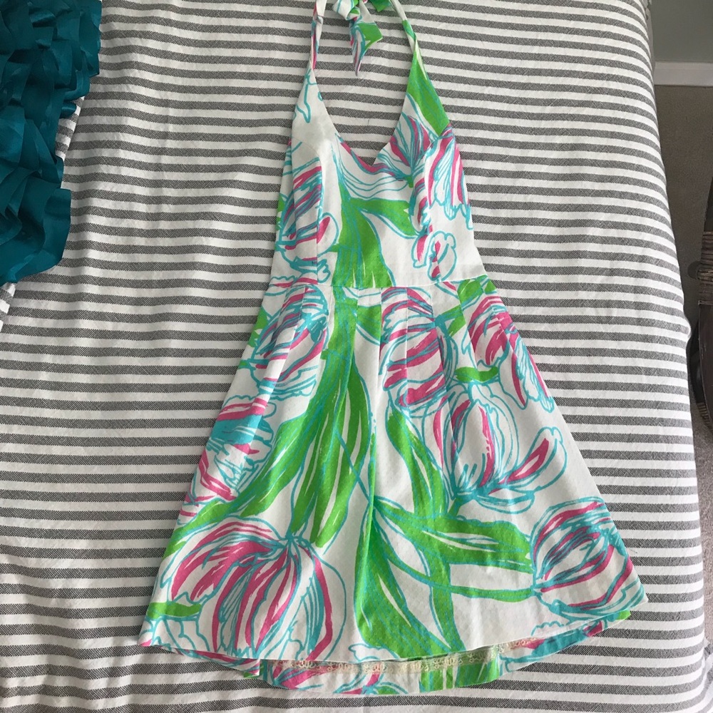 Halter lilly Pulitzer dress